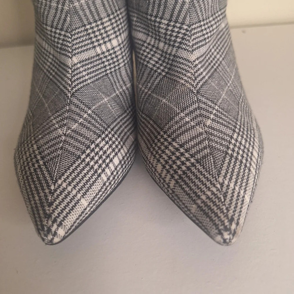 Jeffery Cambell Siren plaid side zip booties SZ 8 - Picture 5 of 11